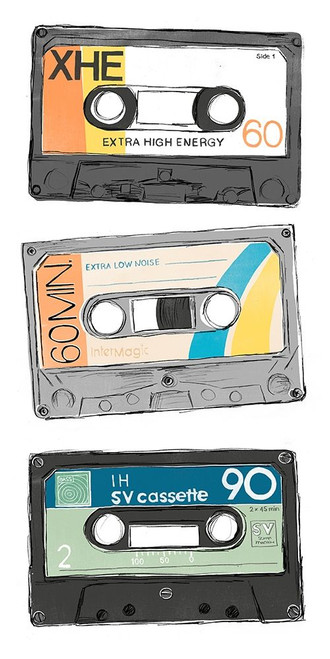 Mix Tape VIII Poster Print - June Erica Vess