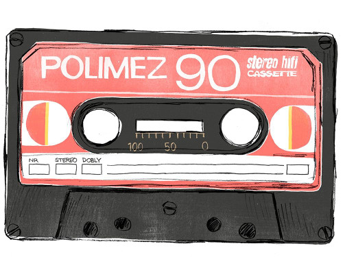 Mix Tape V Poster Print - June Erica Vess