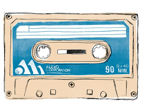 Mix Tape III Poster Print - June Erica Vess