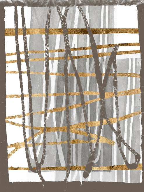 Golden Thread I Poster Print - Jennifer Goldberger