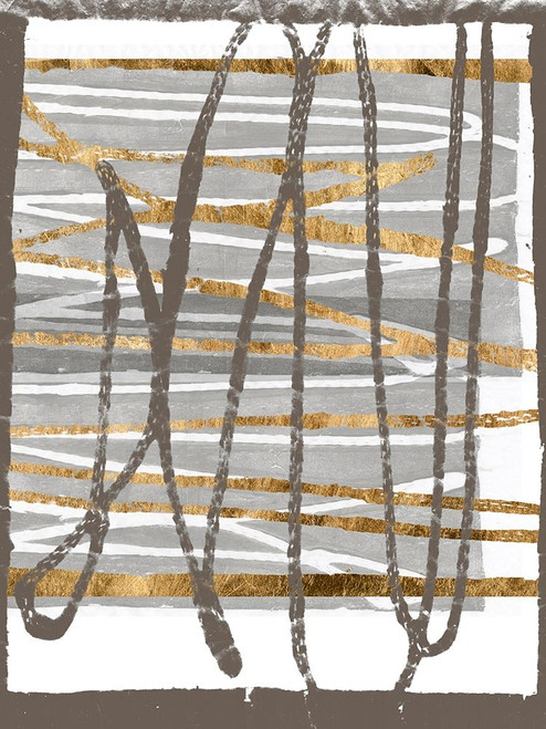 Golden Thread II Poster Print - Jennifer Goldberger