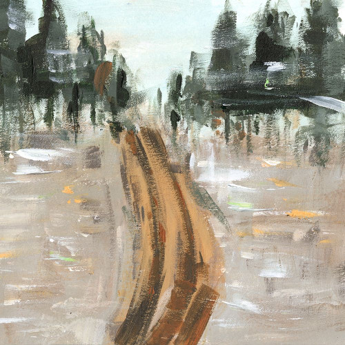 Woodland Path I Poster Print - Melissa Wang