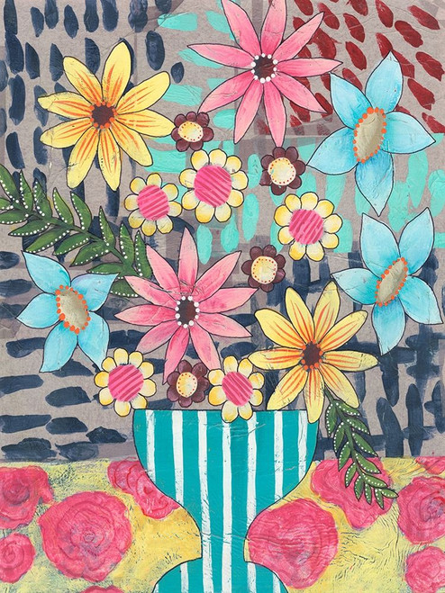 Floral Surprise I Poster Print - Regina Moore
