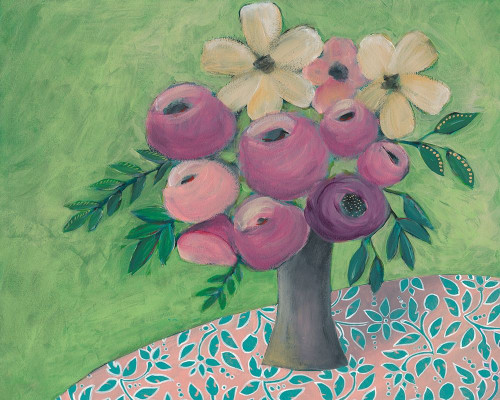 Sunny Bouquet II Poster Print - Regina Moore