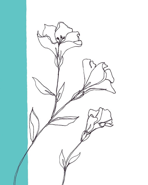 Sweet Stems III Poster Print - Regina Moore