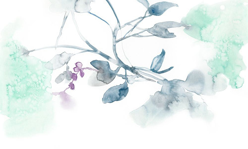 Ethereal Purple II Poster Print - Jennifer Goldberger