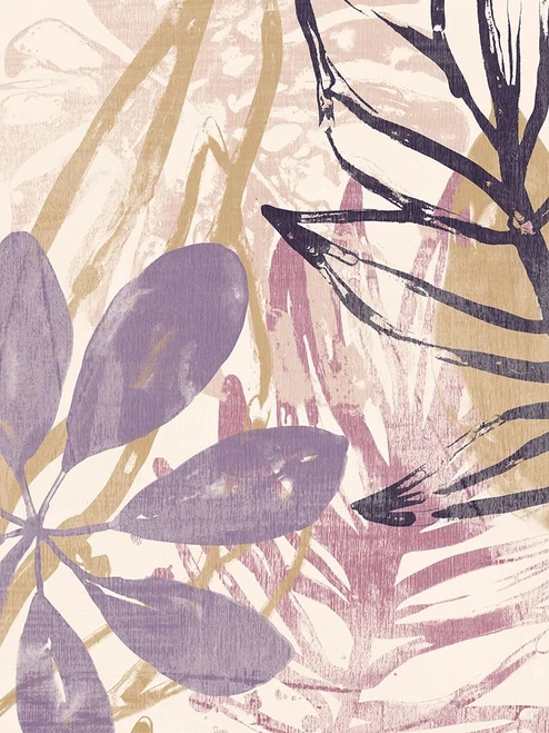 Purple Palms I Poster Print - June Erica Vess