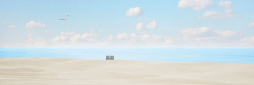 Beachscape Panorama VII Poster Print - James McLoughlin