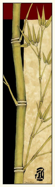 Meditative Bamboo Panel III Poster Print - Jennifer Goldberger