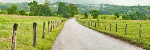 Country Road Panorama I Poster Print - James McLoughlin