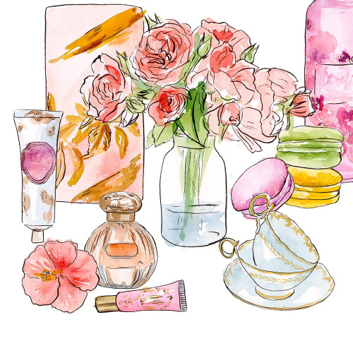 Morning Glamour I Poster Print - Melissa Wang