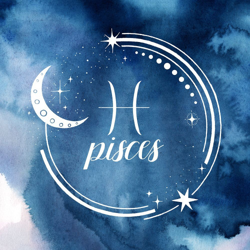 Watercolor Astrology XII Poster Print - Grace Popp