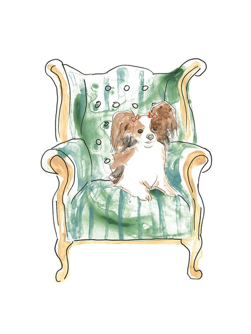 Petite Chien III Poster Print - June Erica Vess
