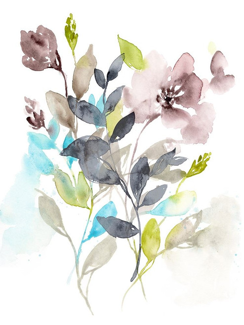 Flowers in the Mix II Poster Print - Jennifer Goldberger