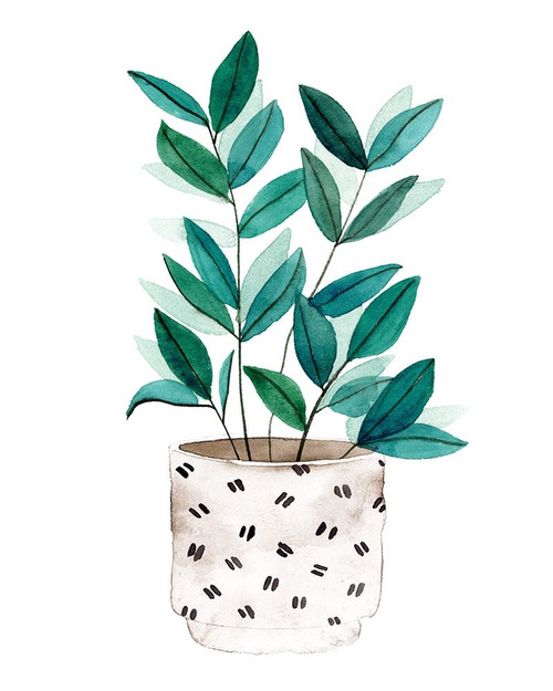 Plant in a Pot I Poster Print - Melissa Wang