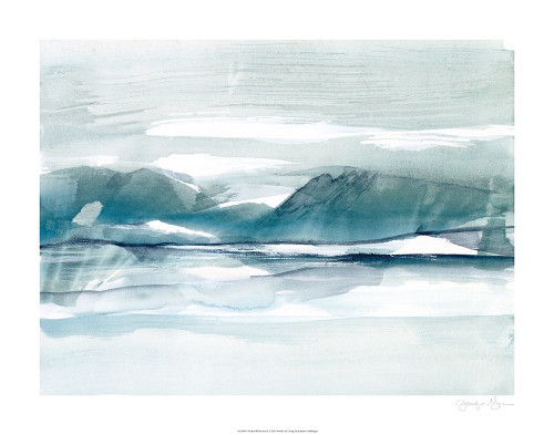 Peaked Reflection II Poster Print - Jennifer Goldberger Peaked Reflection II Poster Print - Jennifer Goldberger