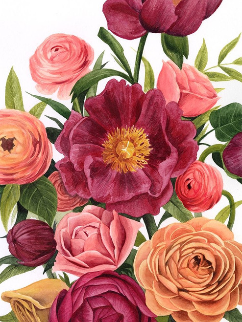 Balmy Blooms II Poster Print - Grace Popp