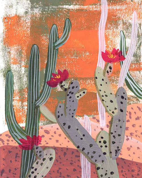 Desert Flowers I Poster Print - Melissa Wang