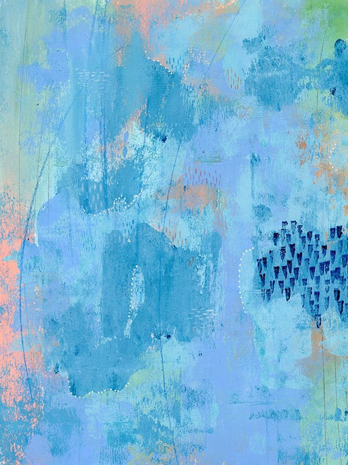 Colored Bleu I Poster Print - Regina Moore