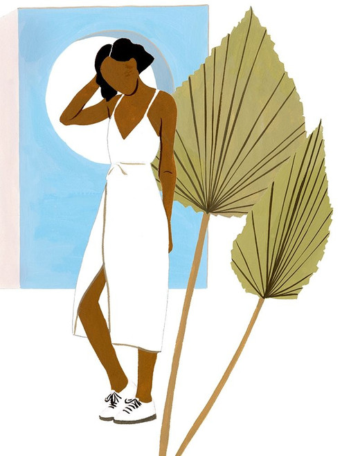 Women in the Garden I Poster Print - Melissa Wang