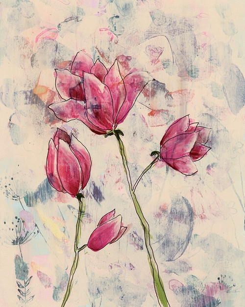 Rosa Blume I Poster Print - Regina Moore