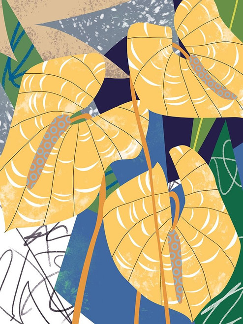 Laceleaf Wind I Poster Print - Melissa Wang