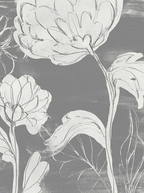 Grayscale Garden II Poster Print - June Erica Vess