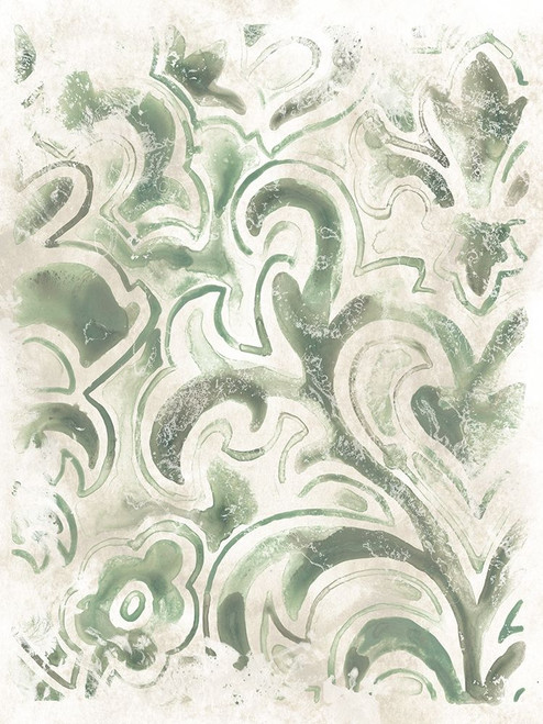 Ancient Tile IV Poster Print - June Erica Vess