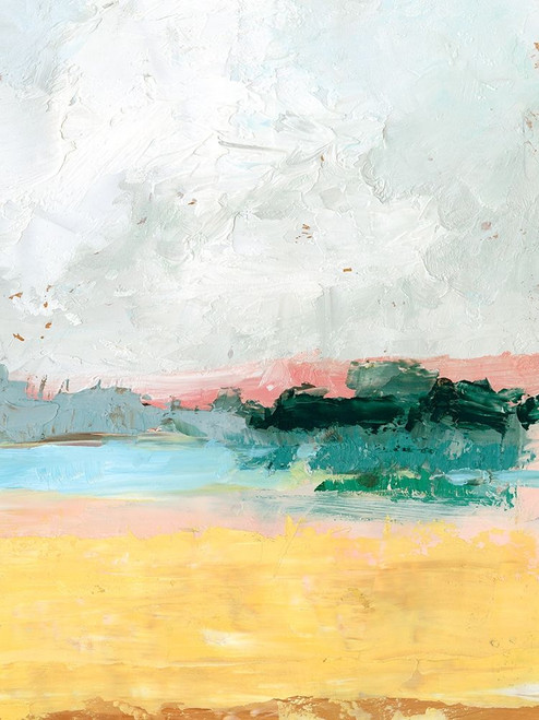 Ochre Meadow II Poster Print - Ethan Harper