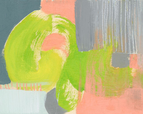 Lime Squeeze I Poster Print - Jennifer Goldberger