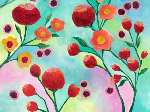 Jambalaya Floral IV Poster Print - Regina Moore