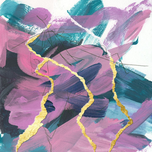 Divided Violet III Poster Print - Melissa Wang