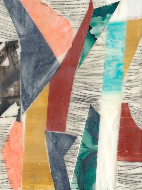 Color Edge I Poster Print - Jennifer Goldberger Color Edge I Poster Print - Jennifer Goldberger