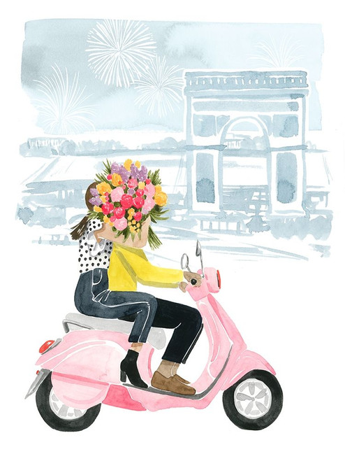 Paris in Love I Poster Print - Grace Popp