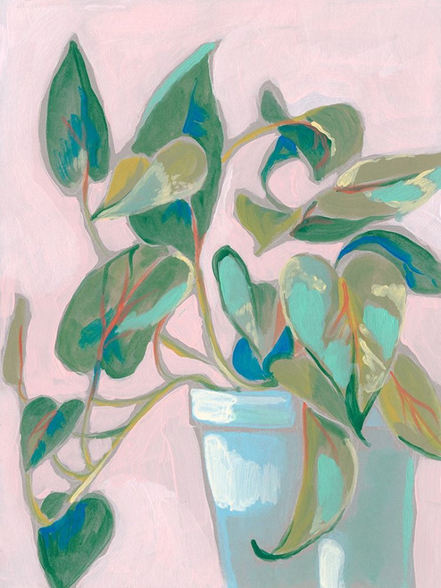 Quirky Plant I Poster Print - Jennifer Goldberger