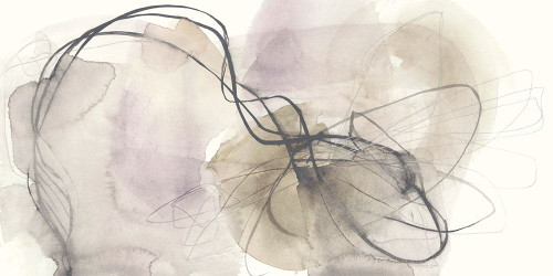 Umber Undulation I Poster Print - Jennifer Goldberger