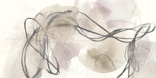 Umber Undulation II Poster Print - Jennifer Goldberger