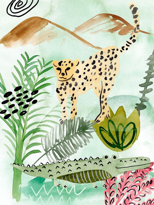 Jungle of Life I Poster Print - Melissa Wang