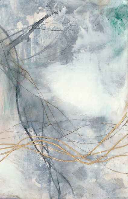 Undulating Oro II Poster Print - Jennifer Goldberger