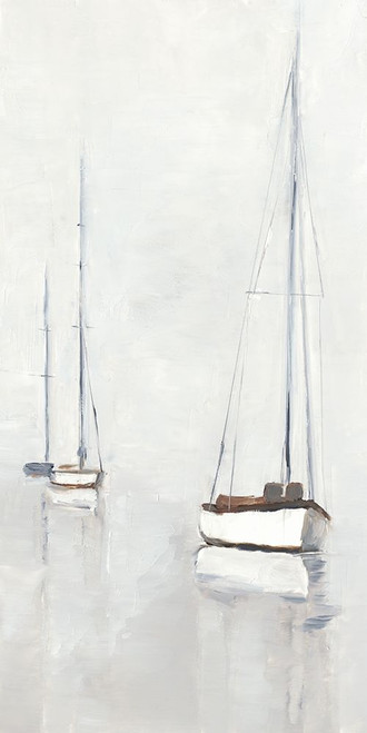 Foggy Harbor I Poster Print - Ethan Harper