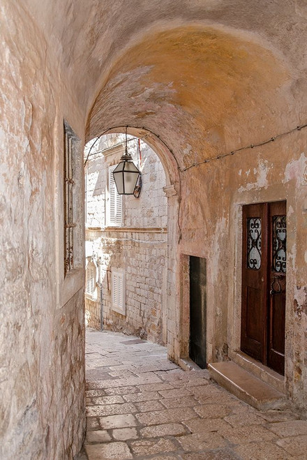 Quiet Passageway - Kotor, Montenegro Poster Print - Laura DeNardo
