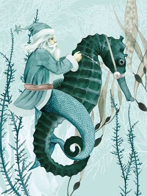 The Sea Santa I Poster Print - Grace Popp