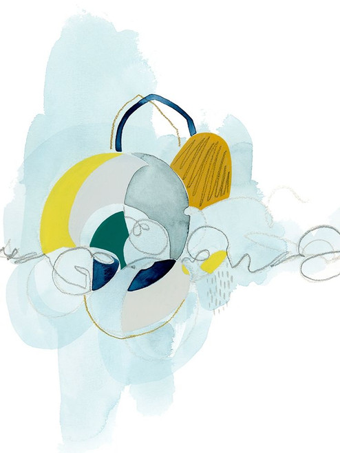 Rhythm Strip I Poster Print - Grace Popp