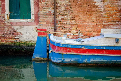 Venice Workboats I Poster Print - Laura DeNardo