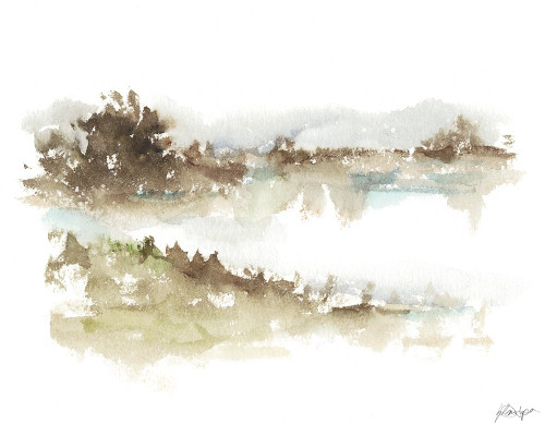 Turquoise Reflection I Poster Print - Ethan Harper