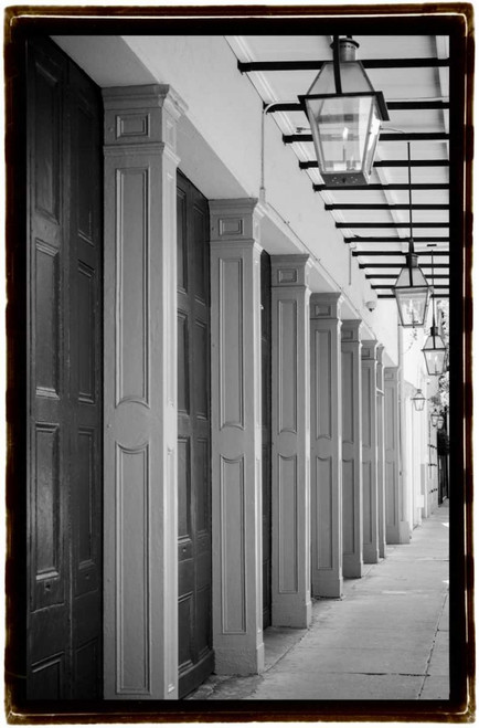 French Quarter Architecture VI Poster Print - Laura DeNardo