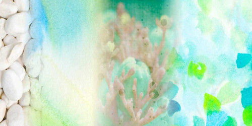 Serene Photo Collage V Poster Print - Irena Orlov