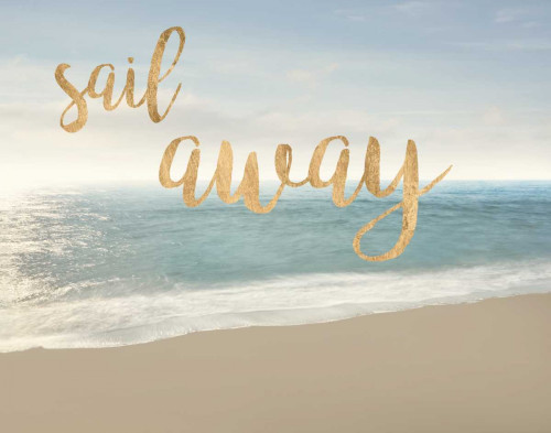Beach Sail Away Poster Print - James McLoughlin