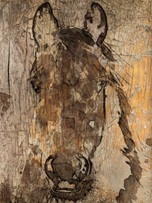 Champagne Horse II Poster Print - Irena Orlov