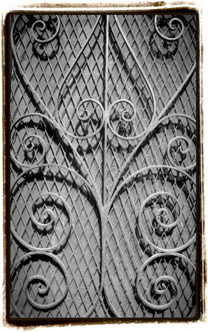 French Quarter Ironwork I Poster Print - Laura DeNardo